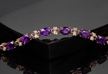 Load image into Gallery viewer, Melior I Women&#39;s Bracelet 18K Rose Gold Sapphire