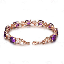 Load image into Gallery viewer, Melior I Women&#39;s Bracelet 18K Rose Gold Sapphire