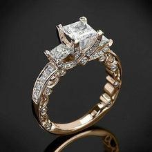 Load image into Gallery viewer, Duchess 14 K Gold Diamond 2 Carat Ring