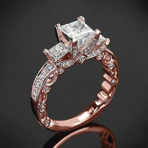 Duchess 14 K Gold Diamond 2 Carat Ring