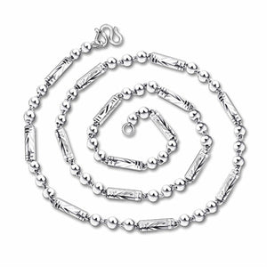 Claremond Sliver Link Chain Necklace Jewelry for Men